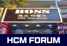 1군 이발소 보스 이발소 | BOSS BARBERSHOP 호치민 보스 이발소